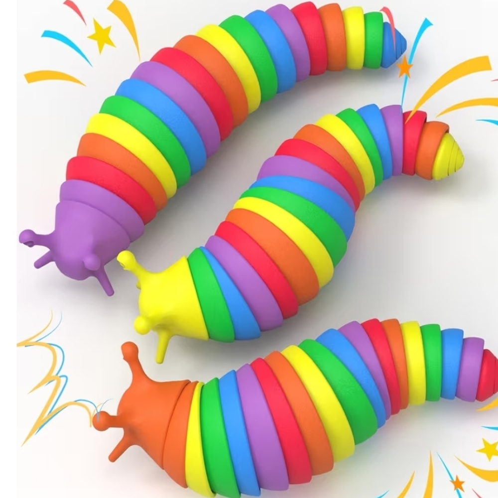 Colorful Caterpillar Sensory Toy